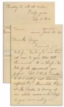 19th Century Author Edward Everett Hale Autograph Letter Signed -- ...I am only just back from Washington...