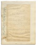 John Greenleaf Whittier Autograph Letter Signed -- Mounted With Additional Signed Slip -- ...Without the consumers of literature...what would become of the producers?...