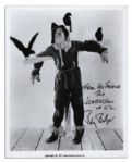 Ray Bolger 8'' x 10'' Photo Signed -- In Full Costume as Scarecrow in ''The Wizard of Oz''