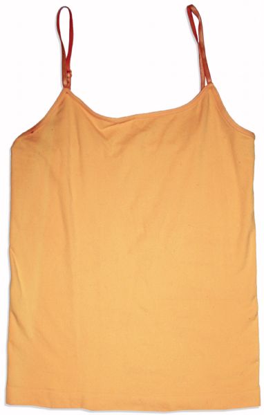 Cher Personally Owned & Worn Orange Shirt