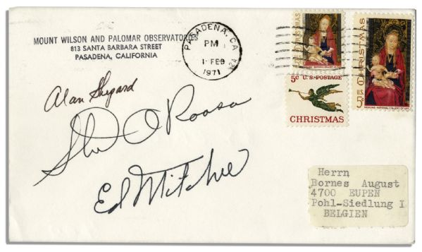 Nice Apollo 14 Signed Cover -- Signed By Stuart Roosa