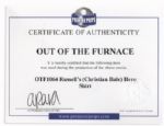 Christian Bale Screen-Worn Hero Shirt From ''Out of the Furnace''