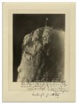 Mt. Rushmore Artist Gutzon Borglum Signed Photo -- 10.5'' x 13.75''