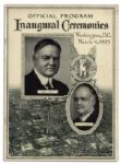 Herbert Hoover Inaugural Program & Invitation