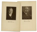 Herbert Hoover Inaugural Program & Invitation