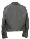 Bruce Lee's Grey Cotton Jacket -- With a COA From His Widow, Linda Lee Who States It Was One of Bruce's Favorite Jackets