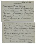 First Lady Edith Roosevelt Autograph Letter Signed