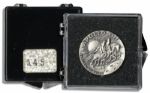 Jack Swigert's Personally Owned Apollo 13 Flown Robbins Medal -- Serial Number 145