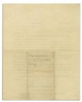 Resolution From 1898 Regarding the Gettysburg National Military Park -- Signed by Two Civil War Veterans