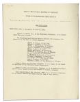 President John F. Kennedy 1962 Press Releases