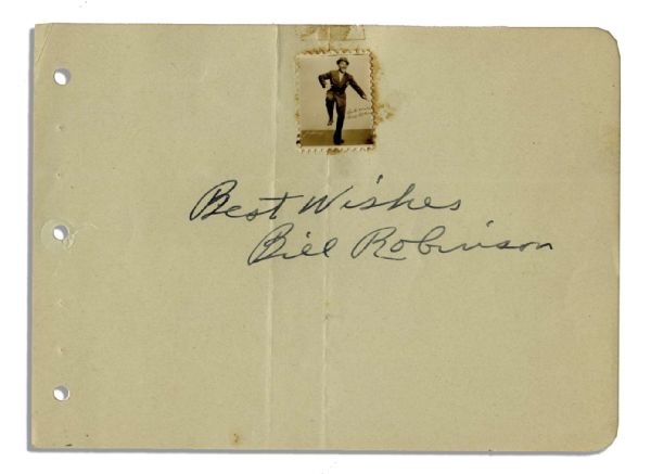 Bill Robinson Signature