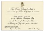 Queen Elizabeth II Party Invitation