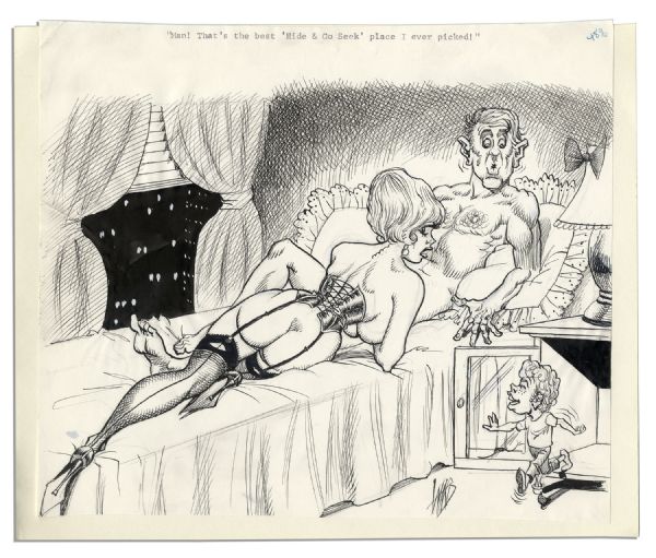 Comic Art by Bill Ward -- Excellent Vintage Good Girl Art
