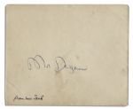 Autographs of Both JFK and Jackie on a Greeting Card Where Jackie Writes a Note
