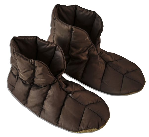 Greta Garbo Owned Down Slippers
