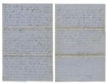 Civil War Letter by a 38th Virginia Infantry Captain -- ''...if the law is pronounced null and void, the Confederacy is about 'played out'...''