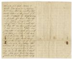 Civil War Letter by a 64th Ohio Infantryman -- ''...a spy hung once and a while. There is 2 or 3 to be hung now...There was one hung one week ago and there were 2 hung...a few days ago...''