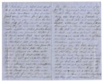 Civil War Soldier Letter -- ''...the slaughter must have been great...50 of them was shot down. So much for drunken officers...They did shoot at our wounded men laying on the ground...''
