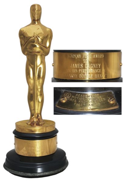 Academy Award for Best Actor Won by James Cagney in 1942 For Yankee Doodle Dandy -- Considered One of the Best Performances in One of the Best Movies of All Time