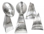 Dallas Cowboy Football Coach Jim Myers Super Bowl & Retirement Trophy -- Myers Coached Alongside Cowboys Legend Tom Landry for 25 Years
