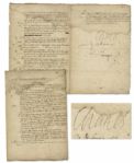 Charles IX, King of France, Document Signed From 1567, Seven Years Into His Reign