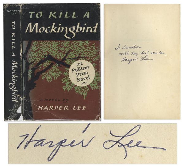 Harper Lee Signed 1960 First Edition, Eleventh Printing of To Kill a Mockingbird