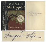 Harper Lee Signed 1960 First Edition, Eleventh Printing of To Kill a Mockingbird