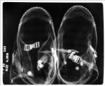 Four X-Ray Radiographs of Apollo 11 Items Worn by the Astronauts & Left on the Moon -- Radiographs Were Taken by NASA Nine Days Before the Apollo 11 Launch