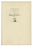 George Gershwin Signed Limited First Edition of ''George Gershwin's Songbook'' -- Beautiful Copy Signed by Gershwin & Illustrator Constantin Alajalov in 1932