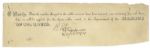 Robert E. Lee Document Signed -- Signed While Lee Was Captain of the Army Corps of Engineers in 1838