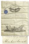 President Abraham Lincoln Near Mint Condition Military Document Signed From 1863 -- Appointing a Soldier KIA at Gettysburg