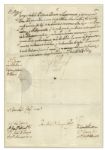 King Philip IV of Spain Signed Document From 1658