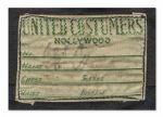 Dinner Jacket Made For Rex Harrison in ''Unfaithfully Yours'' by United Costume - With Production Number on The Label