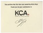 Alicia Keys Roberto Cavalli Blazer Worn During Her ''Diary'' Tour -- With a COA From the Singer