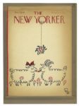 Oscar Berger Original Christmas Cover Art for ''The New Yorker''