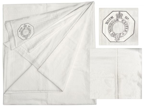 Windsor Castle Bedspread -- From Late Victorian Era
