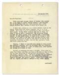 Fantastic, Fiery Harry Truman ALS, to Dean Acheson in 1958 -- ''...I get so steamed up when I view what these executive numb skulls have done to a foreign policy that you and I left to them...''