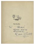 Walt Disney Signed Copy of ''The Gremlins''