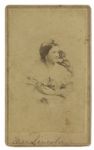 Mary Todd Lincoln CDV -- With Anthony Backstamp