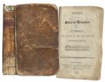 Thomas Jeffersons Notes on The State of Virginia From 1803 -- Early & Rare Printing