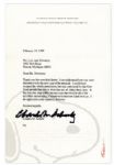 Charles Schulz Typed Letter Signed -- ''...It has been impossible for me to get involved in all of the activities surrounding 'Peanuts' so sometimes I just let it go...''