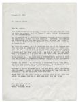 Charles Schulz Typed Letter Signed -- ''...It has been impossible for me to get involved in all of the activities surrounding 'Peanuts' so sometimes I just let it go...''