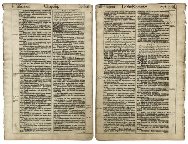 King James Bible Page From 1613