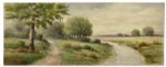 J.W. Clarke Watercolors -- Two in Total -- Signed by the Artist