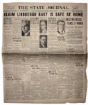 Charles Lindbergh Baby Kidnapping Newspapers -- Four Newspapers in Total