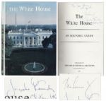 John F. Kennedy Signed Copy of The White House as President -- Also Signed by Jacqueline Kennedy