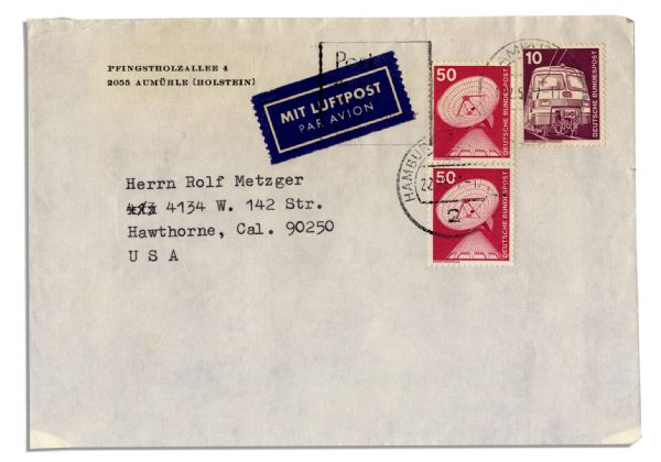 German Admiral Karl Donitz Typed Letter Signed -- Hitler's Successor Looks Forward to a Gift of a Model Ship