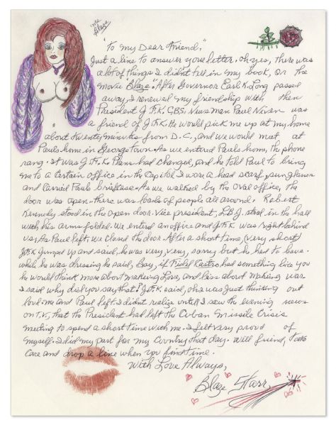 JFK During the Cuban Missile Crisis -- ''...Boy, if Fidel Castro had something like you, he would think more about making Love, and less about making war...''