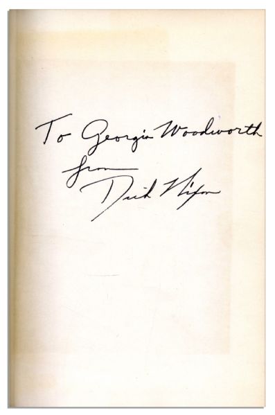 Richard Nixon ''Six Crises'' First Edition Signed