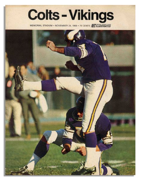 Collection of 10 Baltimore Colts Programs From the 1968 Season